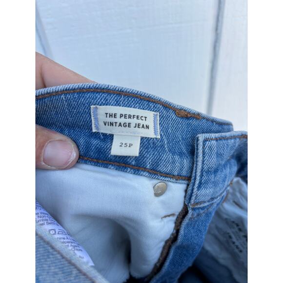 NWOT‎ J.Crew The Perfect Vintage Jean, Distressed, Ripped Knee, 25 Petite - Picture 7 of 9